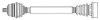 FARCOM 121502 Drive Shaft